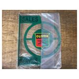 Oliver Sales + Service Flange Sign