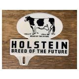 Holstein License Plate Topper