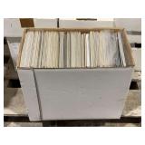 Assorted Comic Book Collection in Storage Box Featuring Various Publishers and Series
