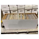 Assorted Comic Book Long Box Lot Featuring Marvel and Dark Horse Series