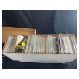 Comic Book Assortment Lot in Long Storage Box featuring Marvel DC and Independent Publishers