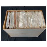 Mixed Comic Book Lot Collection in Storage Box Featuring Marvel and DC Series
