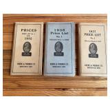 (3) John Deere Price List