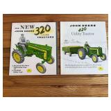 (2) John Deere Tractor Sales Literature