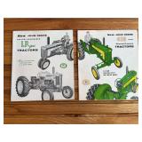 (2) John Deere Tractor Sales Literature