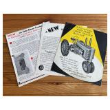 (3) John Deere Tractor Sales Literature