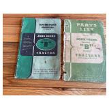 (2) John Deere B Tractor Manuals