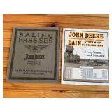 (2) John Deere Dain Sales Literature