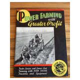 1937 John Deere Power Farming with Greater Profit Catalog