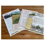 (4) John Deere Sales Literature