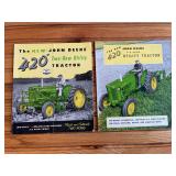 (2) John Deere 420 Tractor Sales Literature
