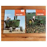 (2) John Deere Tractor Sales Literature