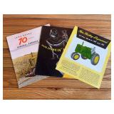 (3) John Deere Tractor Sales Literature