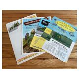 (4) John Deere Sales Literature