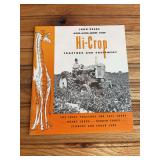 1957 John Deere High Crop Sales Literature - Reprint
