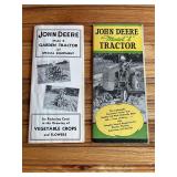 (2) John Deere B + L Tractor Sales Literature