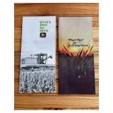 (2) 1970 + 1971 John Deere What