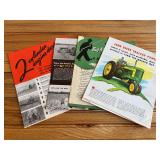 (4) John Deere Tractor Sales Literature