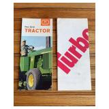 (2) John Deere Tractor Sales Literature