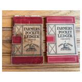 (2) John Deere Farmers Pocket Ledgers