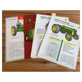 (5) John Deere Tractor Sales Literature