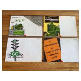 (4) John Deere Tractor Sales Literature