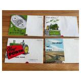 (4) John Deere Tractor Sales Literature