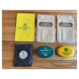 (6) John Deere Pocket Protectors, Coin Purses, Wallet