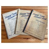 (3) John Deere Handy Farm Account Books