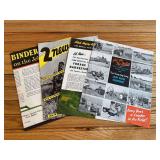 (4) John Deere Sales Literature