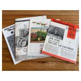 (4) John Deere Tractor Sales Literature
