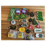 (23) John Deere Key Chains