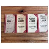 (4) John Deere Farmers Pocket Ledgers