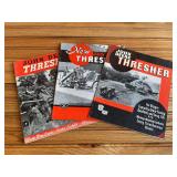 (3) John Deere Threshers Sales Literature
