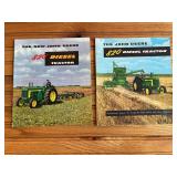 (2) John Deere 820 Tractor Sales Literature