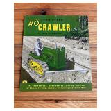 1954 John Deere 40 Crawler Sales Literature