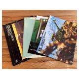 (4) John Deere Combine Sales Literature