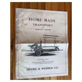 Deere & Webber Co. Home-Made Transport Sales Literature