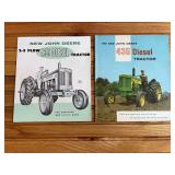 (2) John Deere 435 Tractor Sales Literature