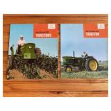 (2) John Deere Tractor Sales Literature