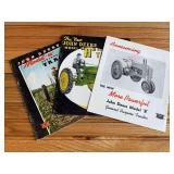 (3) John Deere Tractor Sales Literature