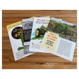 (4) John Deere Tractor Sales Literature