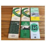 (6) John Deere Farmers Pocket Ledgers + Notebooks