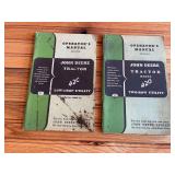 (2) John Deere 420 Tractor Operators Manuals