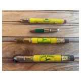 (3) John Deere Bullet Pencils