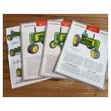 (4) John Deere Tractor Sales Literature