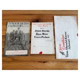 (3) John Deere Sales Literature