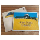 1929 John Deere Combine Sales Literature