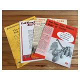 (4) John Deere Sales Literature