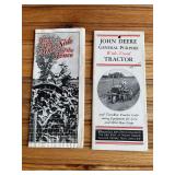 (2) John Deere GP Tractor Sales Literature